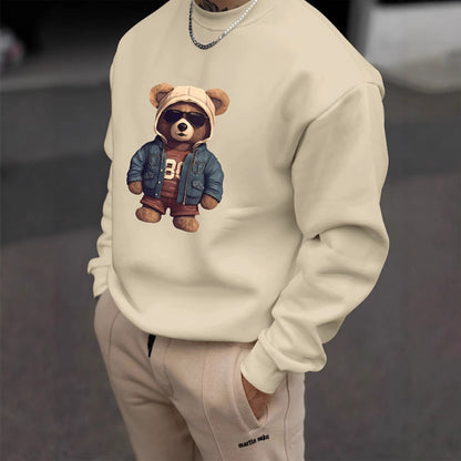 Fashionable 3D Digital Print Hoodless Sweatshirt For Teenagers Unisex