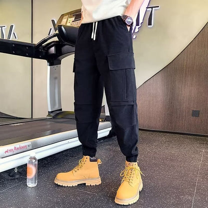 Harun Cropped Pants Springautumn Men's Trousers