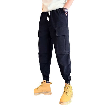 Harun Cropped Pants Springautumn Men's Trousers